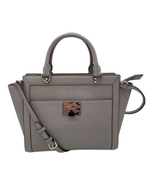 MICHAEL KORS（マイケル・コース）MICHAEL KORS (マイケル・コース) 2WAYバッグ グレーの古着・服飾アイテム