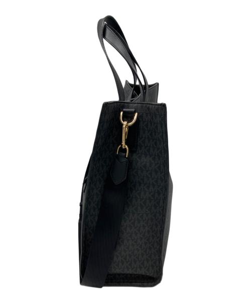 MICHAEL KORS（マイケル・コース）MICHAEL KORS (マイケル・コース) 2wayトートバッグ ブラックの古着・服飾アイテム