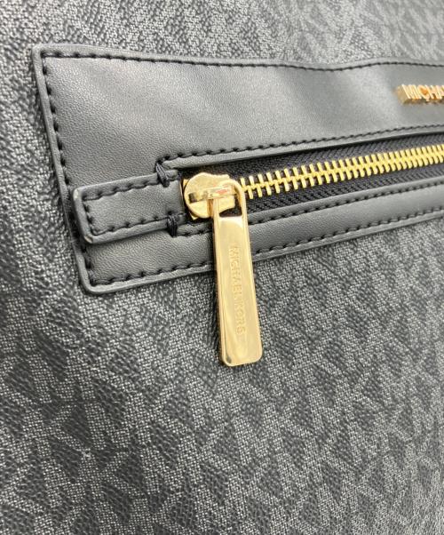 MICHAEL KORS（マイケル・コース）MICHAEL KORS (マイケル・コース) 2wayトートバッグ ブラックの古着・服飾アイテム