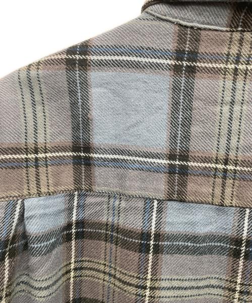 BUGLE BOY（ビューグルボーイ）BUGLE BOY (ビューグルボーイ) ネルシャツ ネイビー サイズ:XLの古着・服飾アイテム