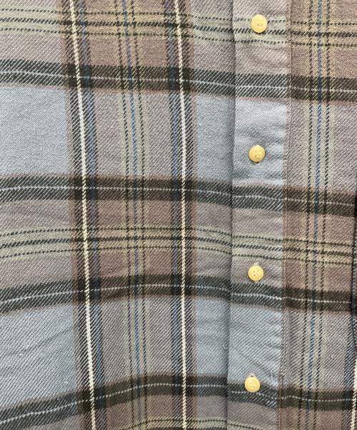 BUGLE BOY（ビューグルボーイ）BUGLE BOY (ビューグルボーイ) ネルシャツ ネイビー サイズ:XLの古着・服飾アイテム