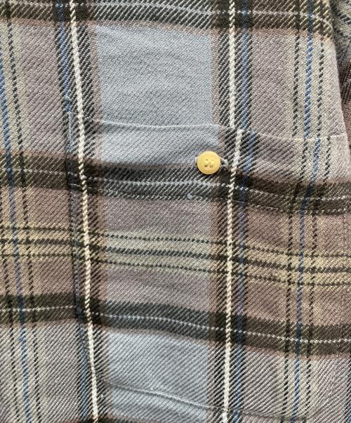 BUGLE BOY（ビューグルボーイ）BUGLE BOY (ビューグルボーイ) ネルシャツ ネイビー サイズ:XLの古着・服飾アイテム