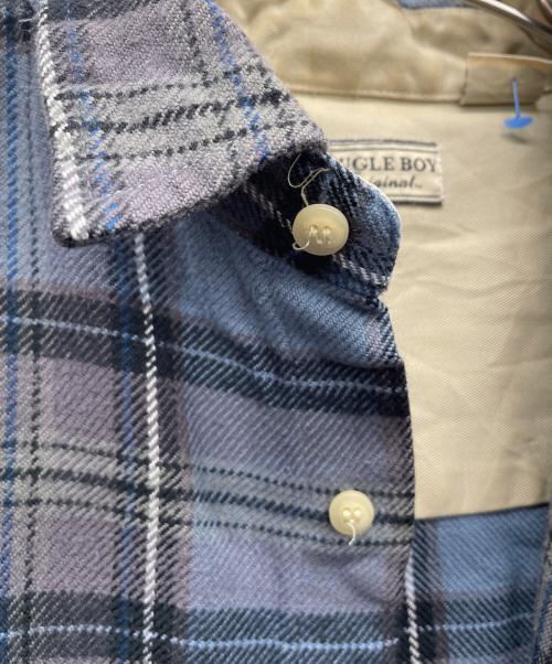 BUGLE BOY（ビューグルボーイ）BUGLE BOY (ビューグルボーイ) ネルシャツ ネイビー サイズ:XLの古着・服飾アイテム