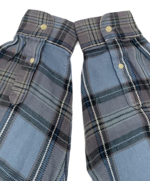 BUGLE BOY（ビューグルボーイ）BUGLE BOY (ビューグルボーイ) ネルシャツ ネイビー サイズ:XLの古着・服飾アイテム