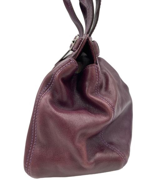 COACH（コーチ）COACH (コーチ) ハンドバッグ パープルの古着・服飾アイテム