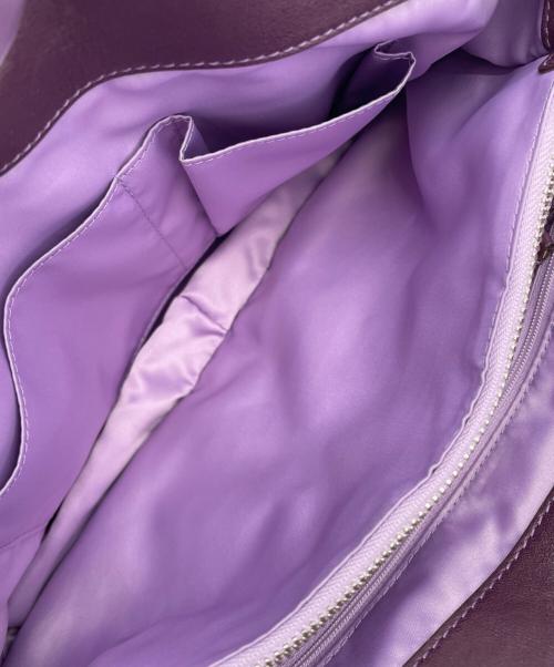 COACH（コーチ）COACH (コーチ) ハンドバッグ パープルの古着・服飾アイテム