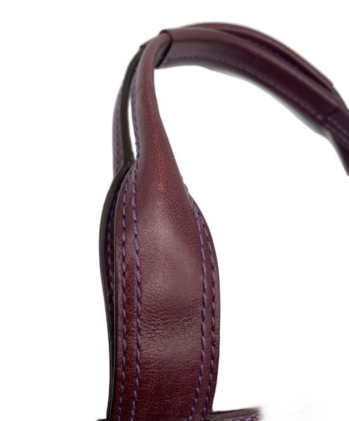 COACH（コーチ）COACH (コーチ) ハンドバッグ パープルの古着・服飾アイテム