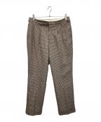 BEAMS F×Lanifcio Camporeビームスエフ×）の古着「スラックス」｜ブラウン