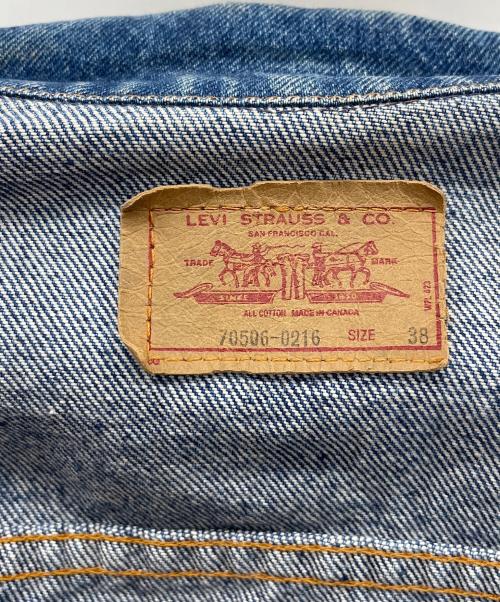 LEVI'S（リーバイス）LEVI'S (リーバイス) デニムジャケット インディゴ サイズ:38の古着・服飾アイテム