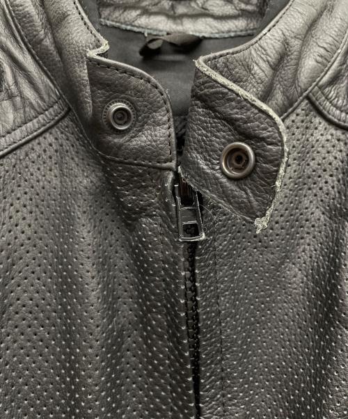 古着（フルギ）古着 (フルギ) バイク用レザージャケット サイズ:Lの古着・服飾アイテム