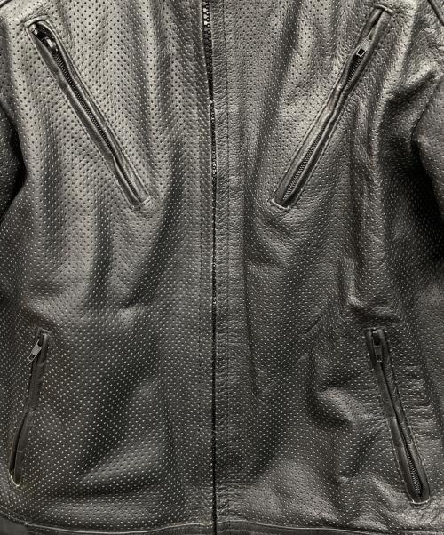 古着（フルギ）古着 (フルギ) バイク用レザージャケット サイズ:Lの古着・服飾アイテム