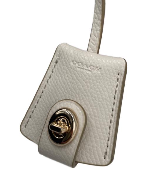 COACH（コーチ）COACH (コーチ) 2WAYショルダーバッグ ホワイトの古着・服飾アイテム