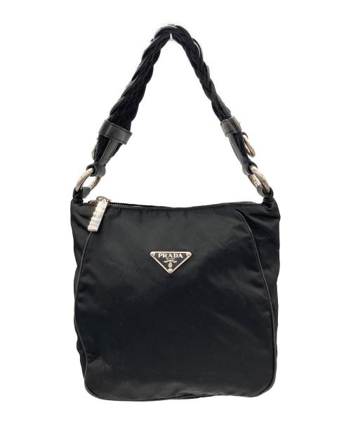 PRADA（プラダ）PRADA (プラダ) ワンショルダーバッグ ブラックの古着・服飾アイテム