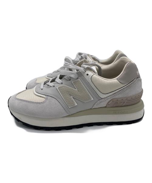 NEW BALANCE（ニューバランス）NEW BALANCE (ニューバランス) ローカットスニーカー ホワイト サイズ:24.5cmの古着・服飾アイテム