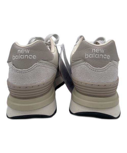 NEW BALANCE（ニューバランス）NEW BALANCE (ニューバランス) ローカットスニーカー ホワイト サイズ:24.5cmの古着・服飾アイテム