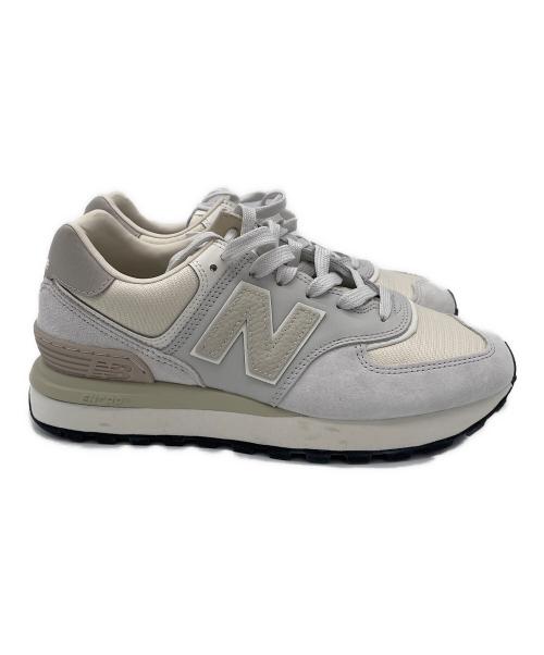 NEW BALANCE（ニューバランス）NEW BALANCE (ニューバランス) ローカットスニーカー ホワイト サイズ:24.5cmの古着・服飾アイテム