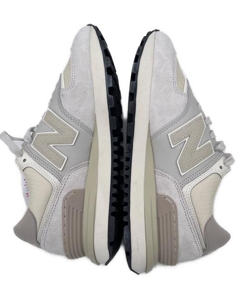 NEW BALANCE（ニューバランス）NEW BALANCE (ニューバランス) ローカットスニーカー ホワイト サイズ:24.5cmの古着・服飾アイテム