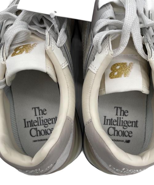 NEW BALANCE（ニューバランス）NEW BALANCE (ニューバランス) ローカットスニーカー ホワイト サイズ:24.5cmの古着・服飾アイテム