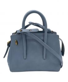 TOFF&LOADSTONE（トフアンドロードストーン）の古着「2WAYハンドバッグ」｜スカイブルー