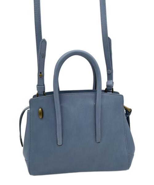 TOFF&LOADSTONE（トフアンドロードストーン）TOFF&LOADSTONE (トフアンドロードストーン) 2WAYハンドバッグ スカイブルーの古着・服飾アイテム