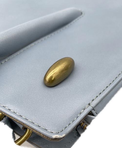 TOFF&LOADSTONE（トフアンドロードストーン）TOFF&LOADSTONE (トフアンドロードストーン) 2WAYハンドバッグ スカイブルーの古着・服飾アイテム