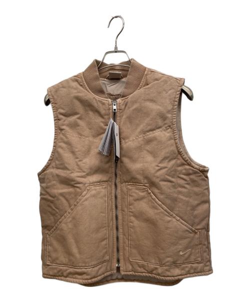 NIKE（ナイキ）NIKE (ナイキ) パテッドベスト ブラウン サイズ:Mの古着・服飾アイテム