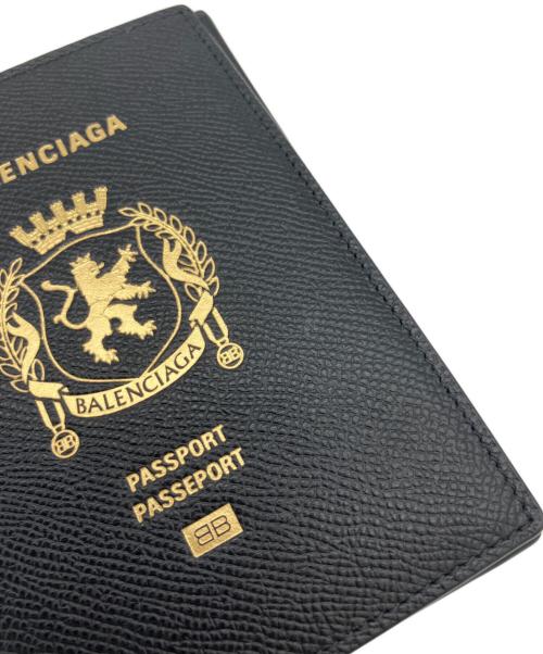 BALENCIAGA（バレンシアガ）BALENCIAGA (バレンシアガ) パスポートケース ブラックの古着・服飾アイテム