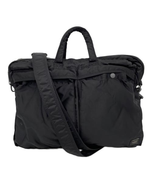 PORTER（ポーター）PORTER (ポーター) タンカー　2WAYショルダーバッグ ブラックの古着・服飾アイテム