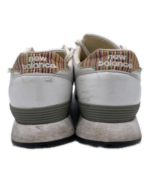 NEW BALANCE（ニューバランス）NEW BALANCE (ニューバランス) スニーカー ホワイト サイズ:UK8の古着・服飾アイテム
