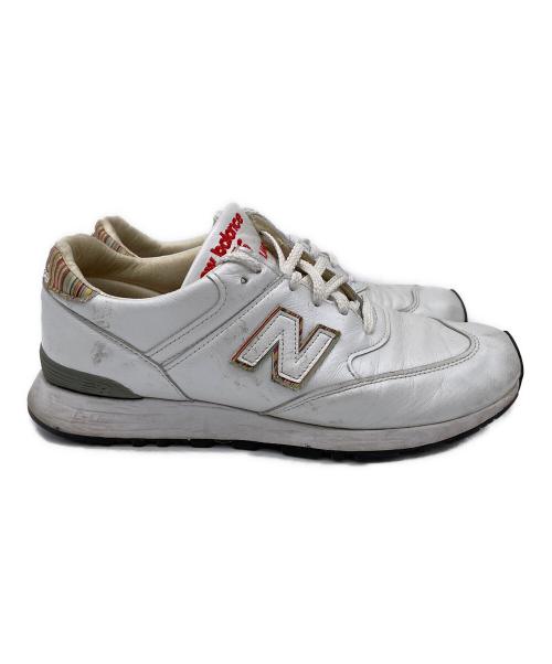 NEW BALANCE（ニューバランス）NEW BALANCE (ニューバランス) スニーカー ホワイト サイズ:UK8の古着・服飾アイテム