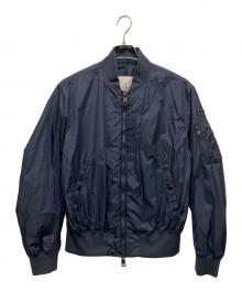 MONCLER（モンクレール）の古着「MA1スタイル ジップアップ ナイロン ジャケット」｜ネイビー