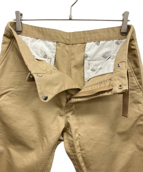 THE NORTH FACE（ザ ノース フェイス）THE NORTH FACE (ザ ノース フェイス) ストレッチツイルテーパードパンツ ベージュ サイズ:32の古着・服飾アイテム