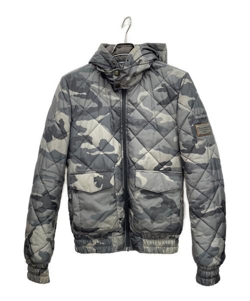 DOLCE & GABBANA（ドルチェ＆ガッバーナ）DOLCE & GABBANA (ドルチェ＆ガッバーナ) ダウンジャケット グリーン サイズ:44の古着・服飾アイテム