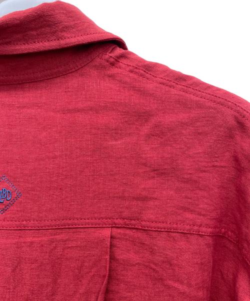 BLUEBIRD BOULEVARD（ブルーバードブルバード）BLUEBIRD BOULEVARD (ブルーバードブルバード) 長袖ワンピース レッド サイズ:Mの古着・服飾アイテム