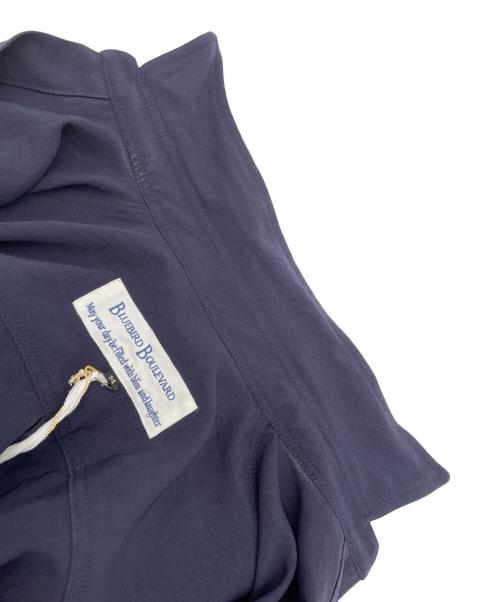 BLUEBIRD BOULEVARD（ブルーバードブルバード）BLUEBIRD BOULEVARD (ブルーバードブルバード) 長袖ワンピース ネイビー サイズ:Mの古着・服飾アイテム