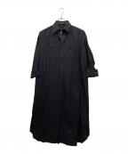 BLUEBIRD BOULEVARDブルーバードブルバード）の古着「長袖ワンピース」｜ブラック