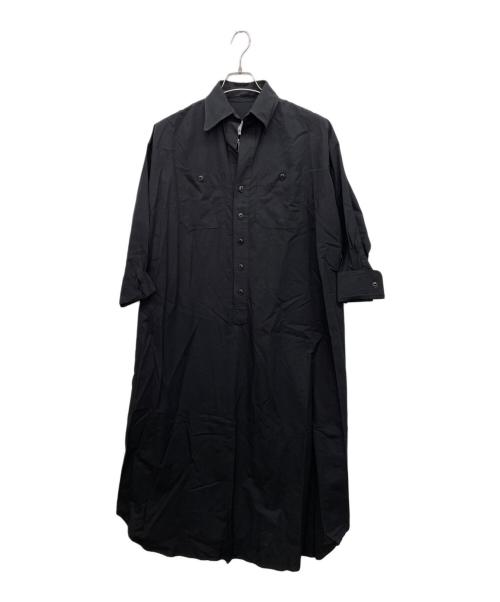 BLUEBIRD BOULEVARD（ブルーバードブルバード）BLUEBIRD BOULEVARD (ブルーバードブルバード) 長袖ワンピース ブラック サイズ:Mの古着・服飾アイテム