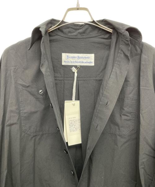 BLUEBIRD BOULEVARD（ブルーバードブルバード）BLUEBIRD BOULEVARD (ブルーバードブルバード) 長袖ワンピース ブラック サイズ:Mの古着・服飾アイテム