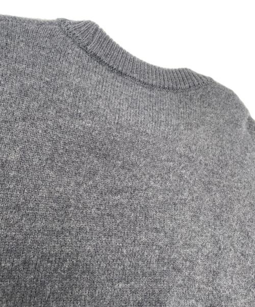 AMI PARIS（アミ パリス）AMI PARIS (アミ パリス) ハートロゴニット グレー サイズ:表記無しの古着・服飾アイテム