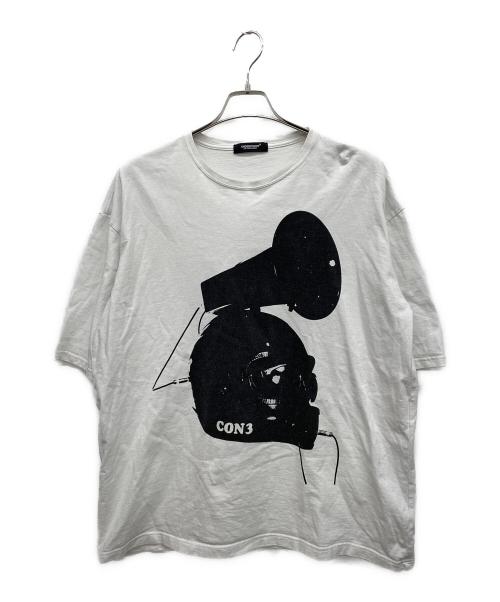 UNDERCOVER（アンダーカバー）UNDERCOVER (アンダーカバー) 半袖カットソー ホワイト サイズ:3の古着・服飾アイテム