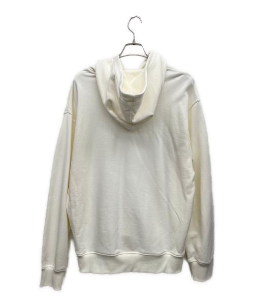 NIKE（ナイキ）NIKE (ナイキ) プルオーバーパーカー ホワイト サイズ:Lの古着・服飾アイテム