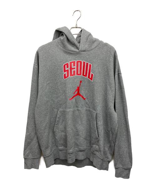 NIKE（ナイキ）NIKE (ナイキ) プルオーバーパーカー グレー サイズ:XLの古着・服飾アイテム