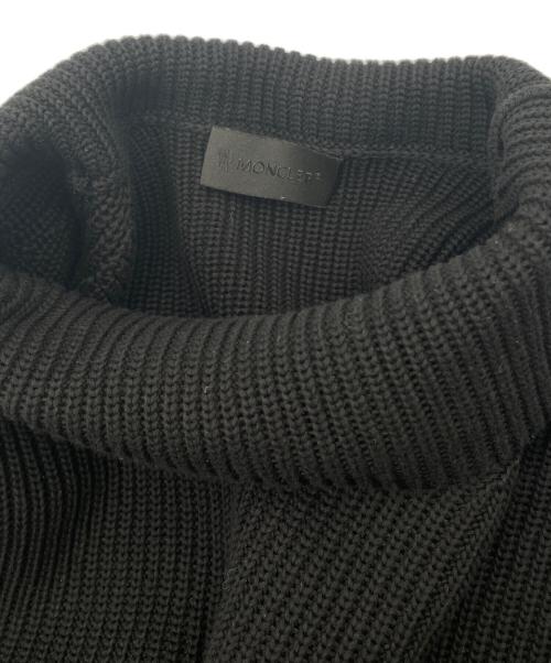 MONCLER（モンクレール）MONCLER (モンクレール) タートルネックニット ブラック サイズ:XXLの古着・服飾アイテム