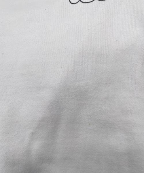 sacai（サカイ）sacai (サカイ) Eric Haze (エリック・ヘイズ) クルーネックスウェット ホワイト サイズ:表記サイズ無しの古着・服飾アイテム