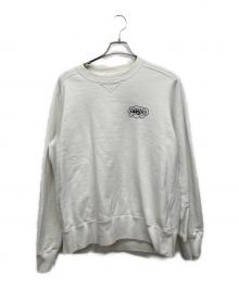 sacai×eric haze（サカイ×エリック・ヘイズ）の古着「クルーネックスウェット」｜ホワイト