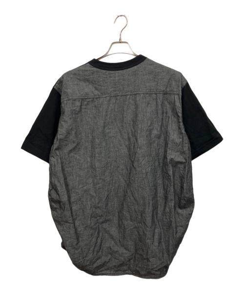 sacai（サカイ）sacai (サカイ) 半袖カットソー ブラック サイズ:3の古着・服飾アイテム