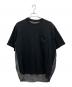 sacai（サカイ）の古着「半袖カットソー」｜ブラック