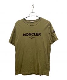 MONCLER（モンクレール）の古着「半袖カットソー」｜オリーブ