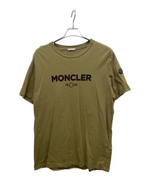 MONCLER（モンクレール）MONCLER (モンクレール) 半袖カットソー オリーブ サイズ:Lの古着・服飾アイテム