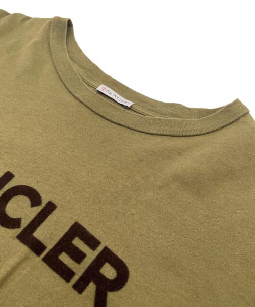 MONCLER（モンクレール）MONCLER (モンクレール) 半袖カットソー オリーブ サイズ:Lの古着・服飾アイテム